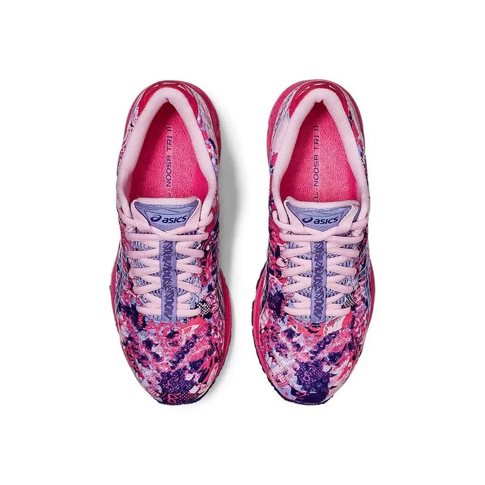 ASICS Noosa Tri 11 Women's Running Shoes Athletic 8.5, Pink Cameo/Gentry Purple